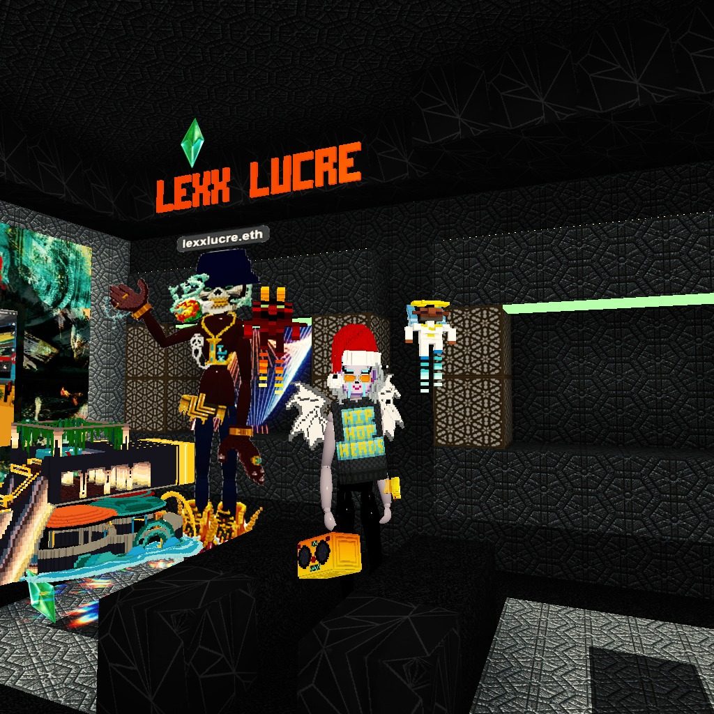 klarakopii's tweet image. Another of my fav places and @cryptovoxels  friends, shout out to @LexxLucreNFT  !!
Miss u!