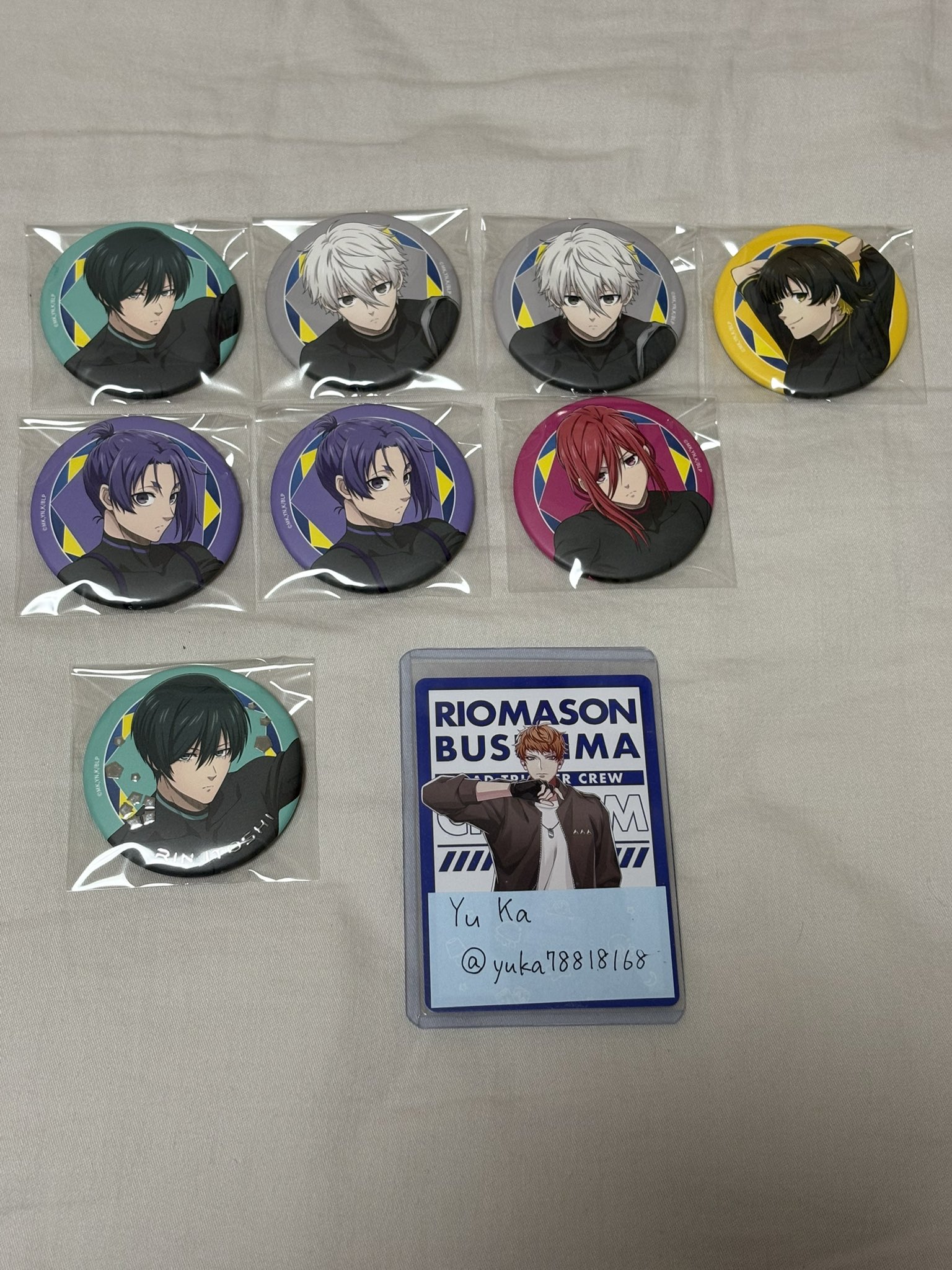 缶バ　ブロマイド　アクキー　アクスタ 来世は他人がいい セガラッキーくじ アクスタ 缶バッジ ミニ
