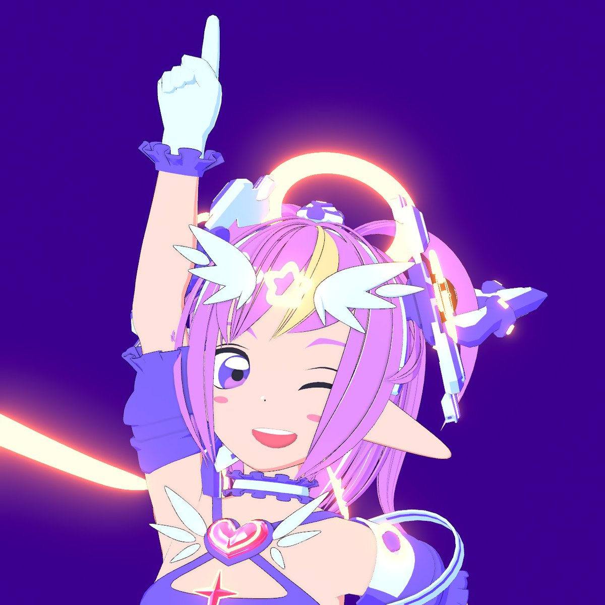 MiraLunaMocha's tweet image. We made it! Happy Friday!
#b3d #blender #VRM #unity3d #ENVTuber #warudo #ReShade