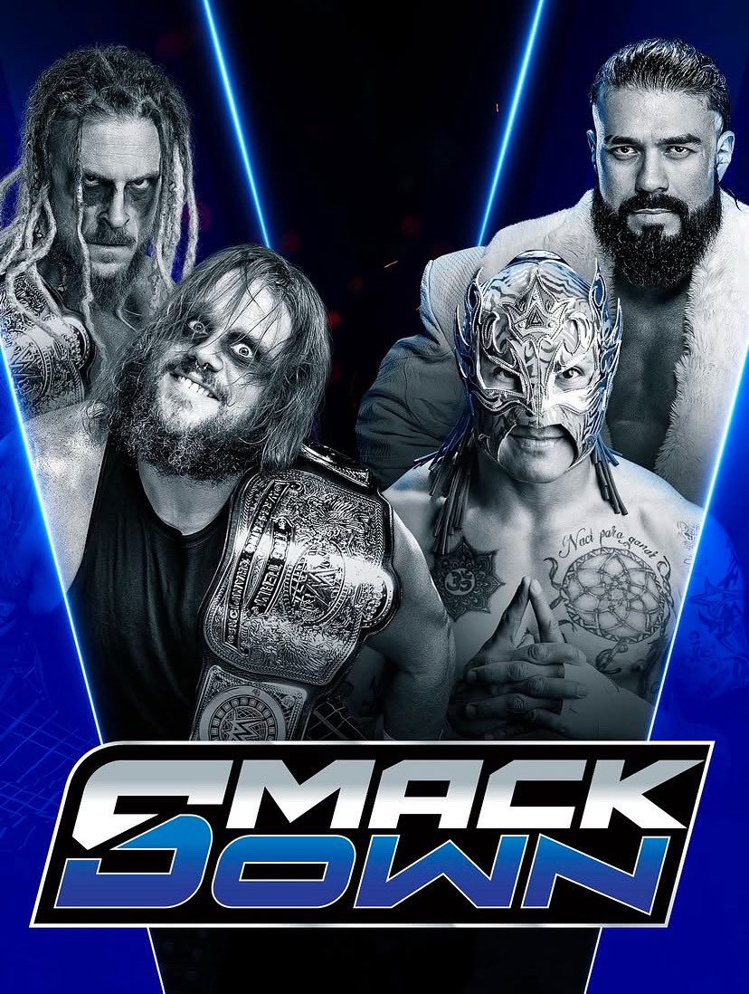 javion213813's tweet image. Wyatt sicks vs Andrade and Rey Fenix will happen at the main event are we expecting a brawl ⭕️