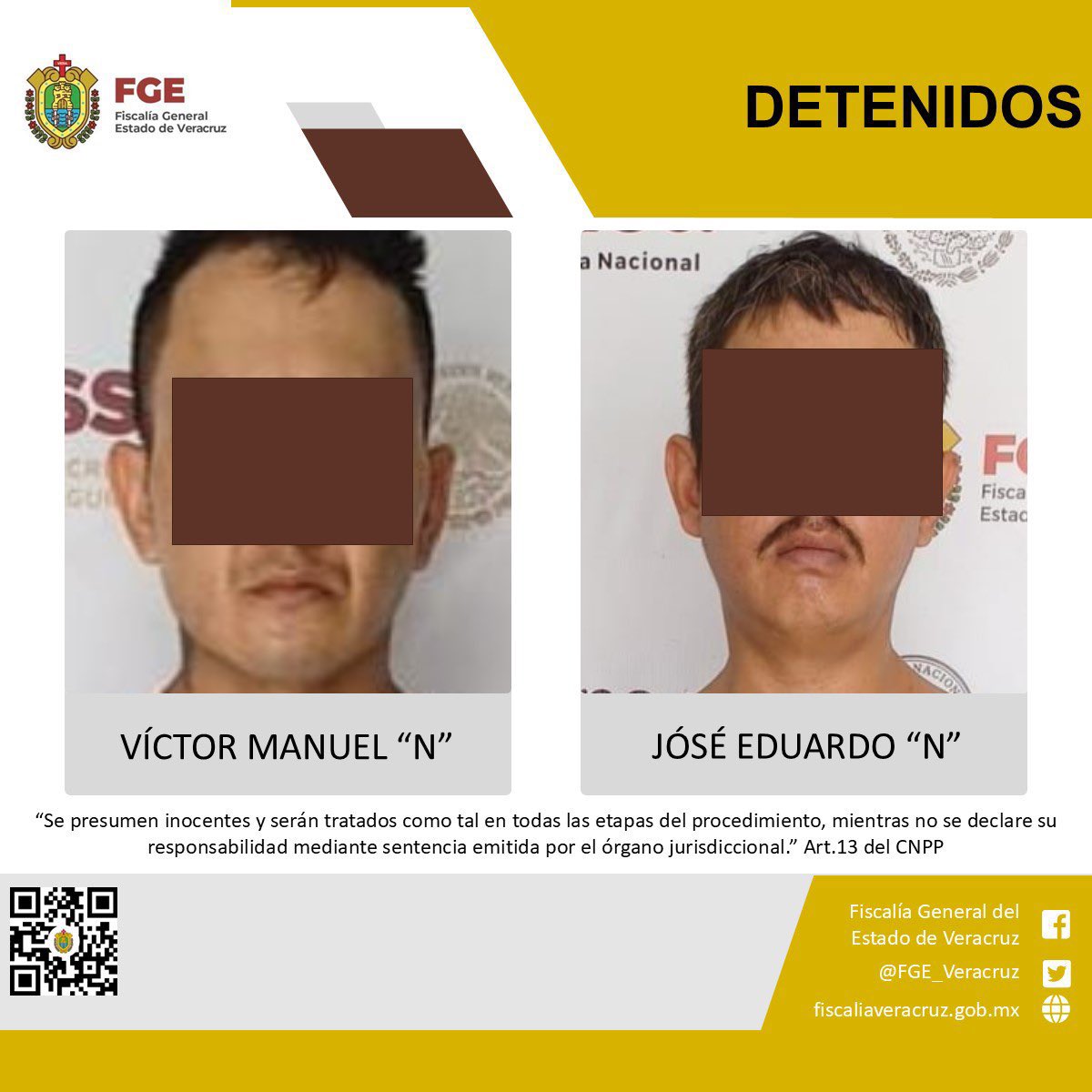 mx_observa's tweet image. 🚨 Detienen a dos por el caso de la maestra Irma Hernández en #Veracruz
La @FGE_Veracruz aprehendió a Víctor Manuel “N” y José Eduardo “N”, presuntos miembros de un grupo cr¡m¡nal relacionado con la privación de la libertad de la docente.
🔍 Se les aseguró armam3nto, dr0ga y…