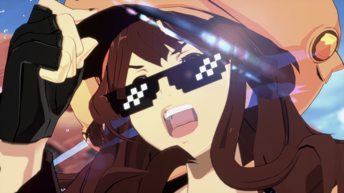 GojoCryptic's tweet image. Meet 'MLG May'
A Mod that's been added to the game 'Guilty Gear Strive' that features this addition
Character's Bio:
"May has become cultured. Now, she is ready to 360NoScope anchor a person from across the map while screaming offensive words."
$MLG