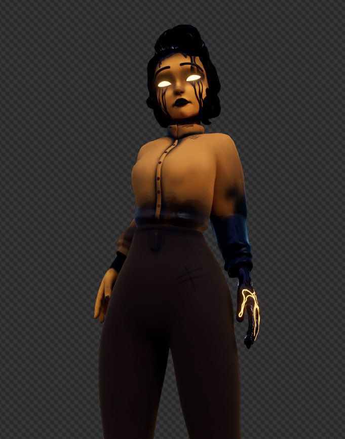 idkteam7's tweet image. Stylized Audrey. Outfit inspired by artwork by Friendly1ntrovert (on Pinterest)
#BATDR #bendy