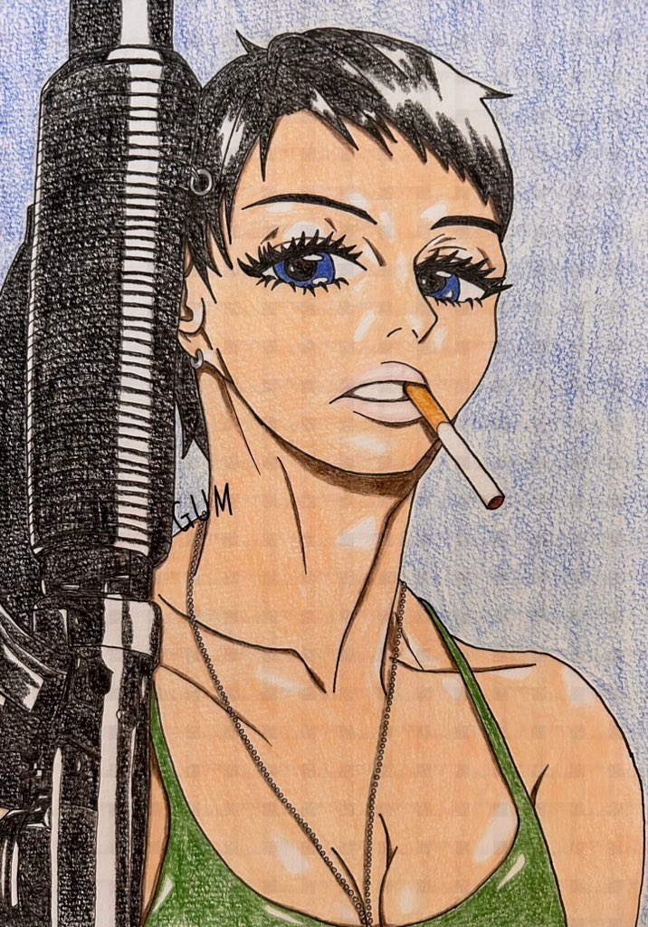 Gum1214's tweet image. #女の子のイラストだけで興味を持ってくれる方へ届け
女の…子？？
まあ女子です！！

#イラスト 
#創作女子