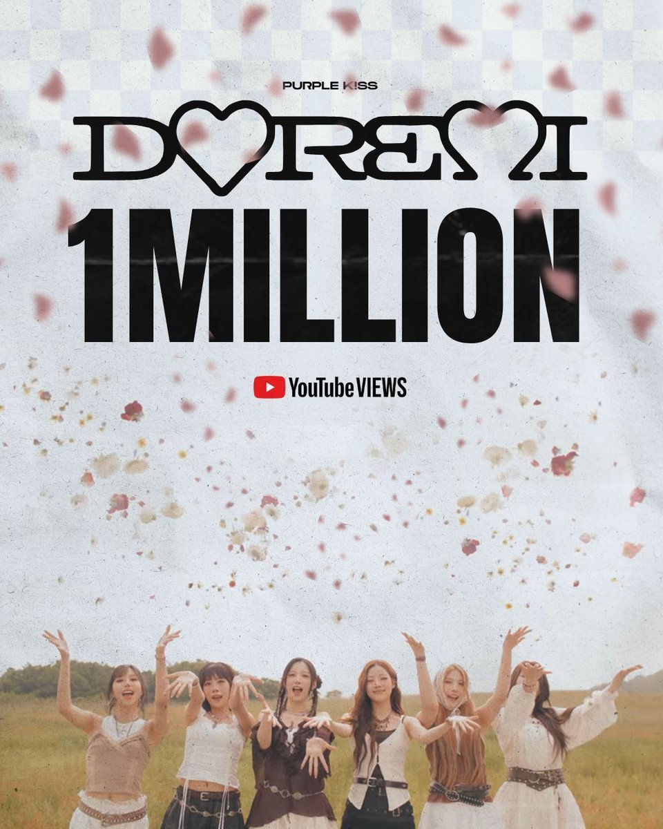 PurkiStreamTeam's tweet image. ๐ฅ | DOREMI Music Video
DOREMI MV has surpassed 1Million Views! โจ
๐youtu.be/3QChCsJMElc
๐ฟ don't miss getting enchanted with doremi today
๐ 1 million unlock
๐ 2 million next
#PURPLE_KISS @RBW_PURPLEKISS
#ํผํํค์ค #ใใผใใซใญใน
#I_Miss_My #DOREMI