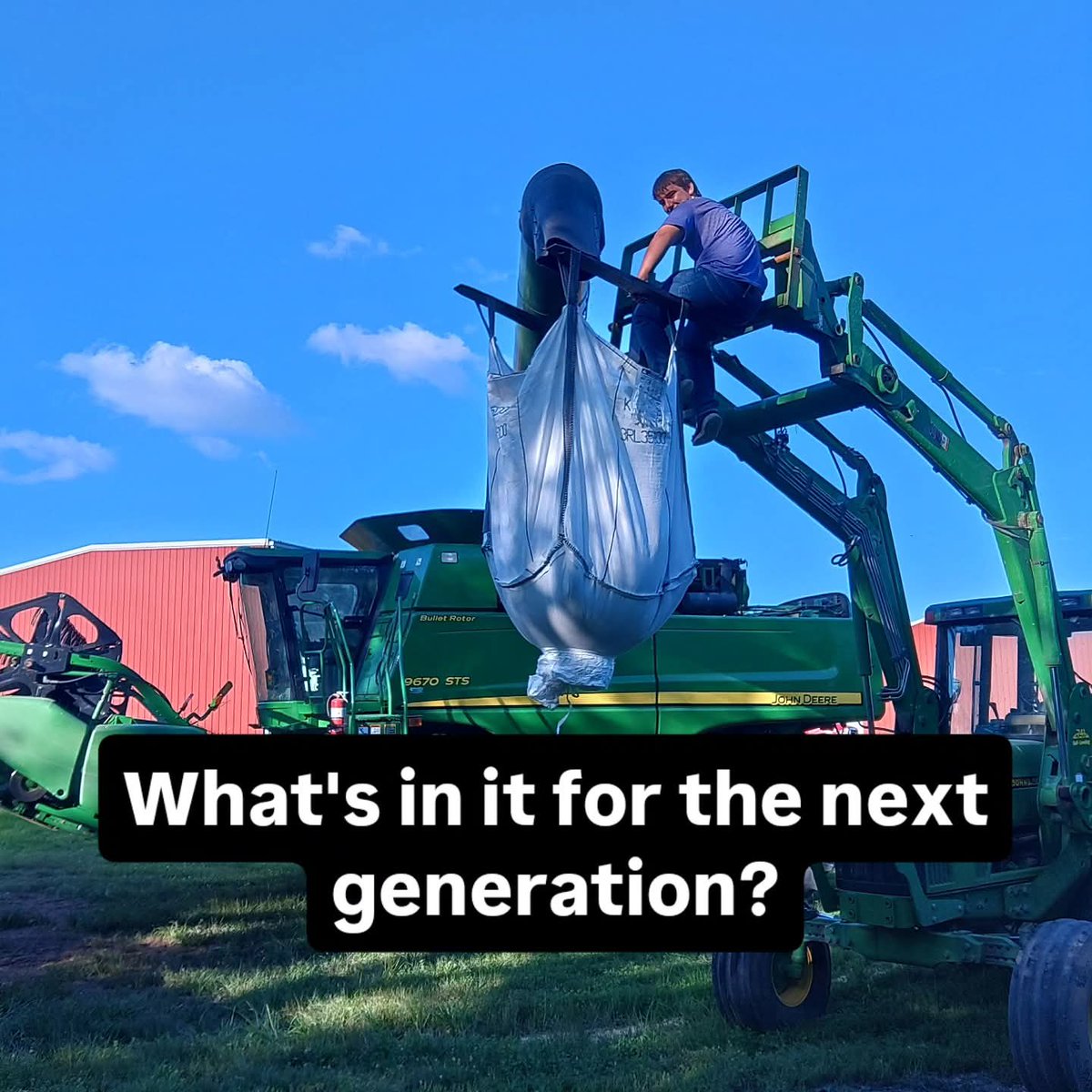 JeffMurphy10's tweet image. Don&apos;t ask what&apos;s in it for you. 

What&apos;s in it for the next generation?

We ship heritage flour, baking mixes, and wheat berries murphygenerationsfarm.com

Please share