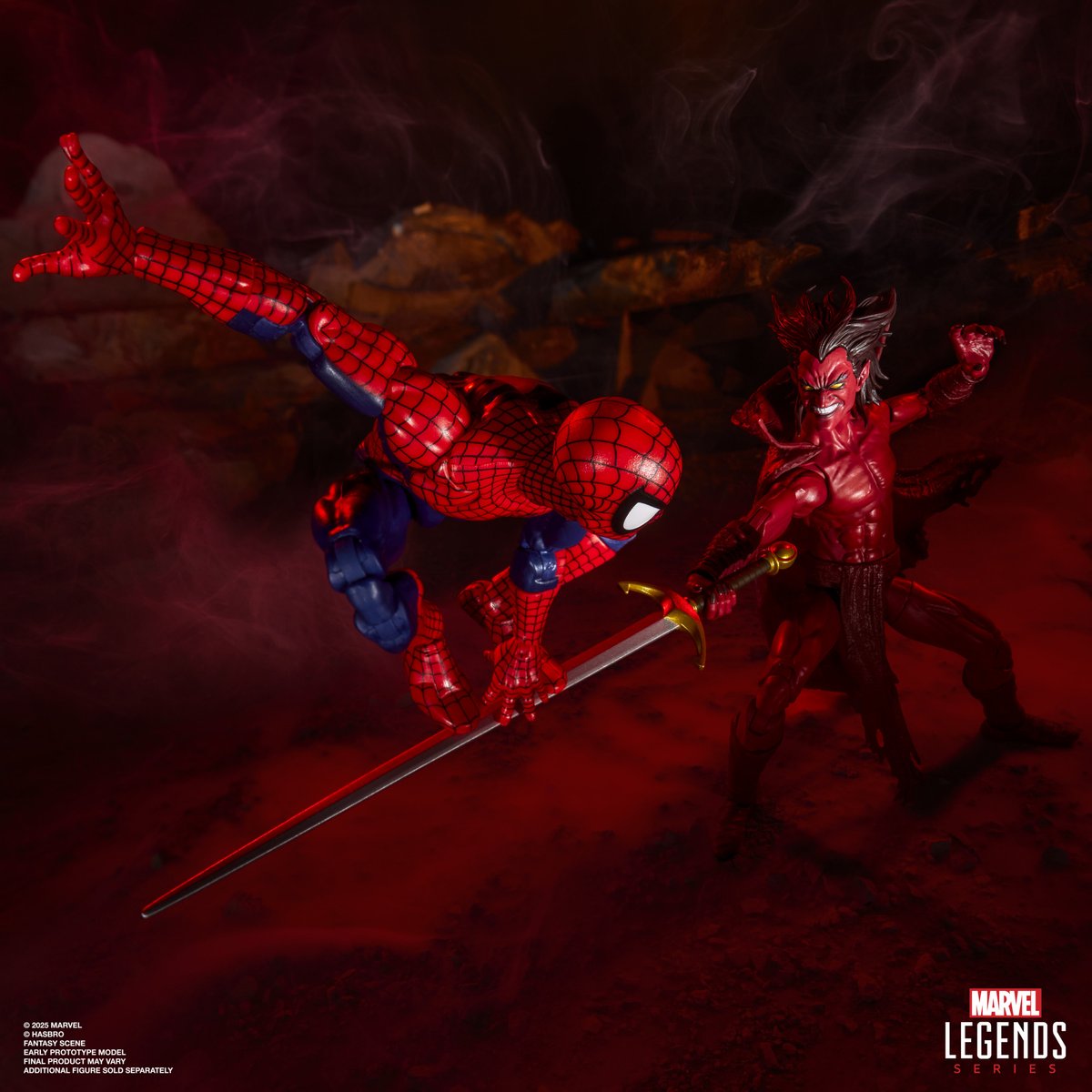 ShootingtheG's tweet image. Big reveal today for Marvel Legends! Here are my photos of MEPHISTO! Im always looking for opportunities to sprinkle some diorama photography into Marvel Legends reveals

I know he&apos;s been requested for some time now

#hasbroemployee #MarvelLegends #toyphotography #SDCC #SDCC2025