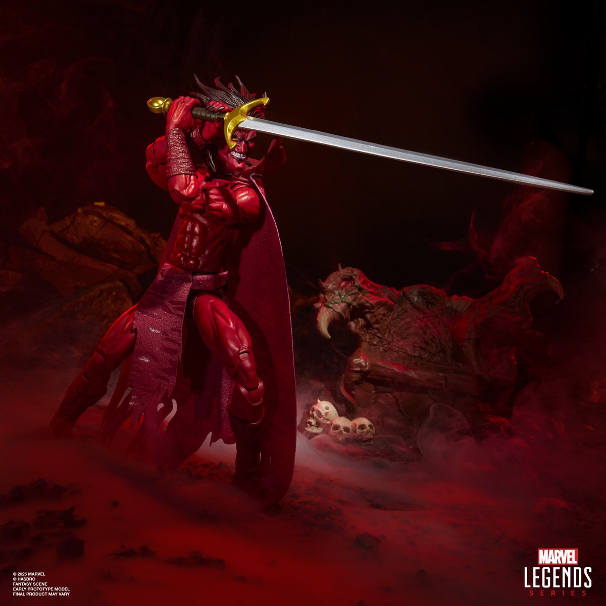 ShootingtheG's tweet image. Big reveal today for Marvel Legends! Here are my photos of MEPHISTO! Im always looking for opportunities to sprinkle some diorama photography into Marvel Legends reveals

I know he&apos;s been requested for some time now

#hasbroemployee #MarvelLegends #toyphotography #SDCC #SDCC2025
