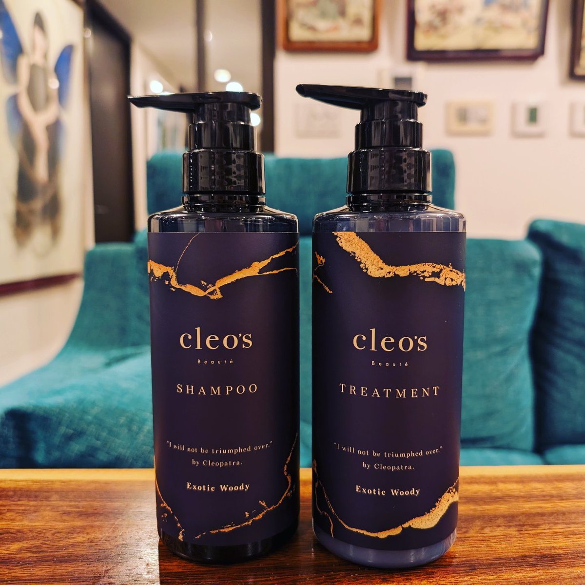 cleo's シャンプー トリートメント ヘアオイルセット Cleo's Beauté