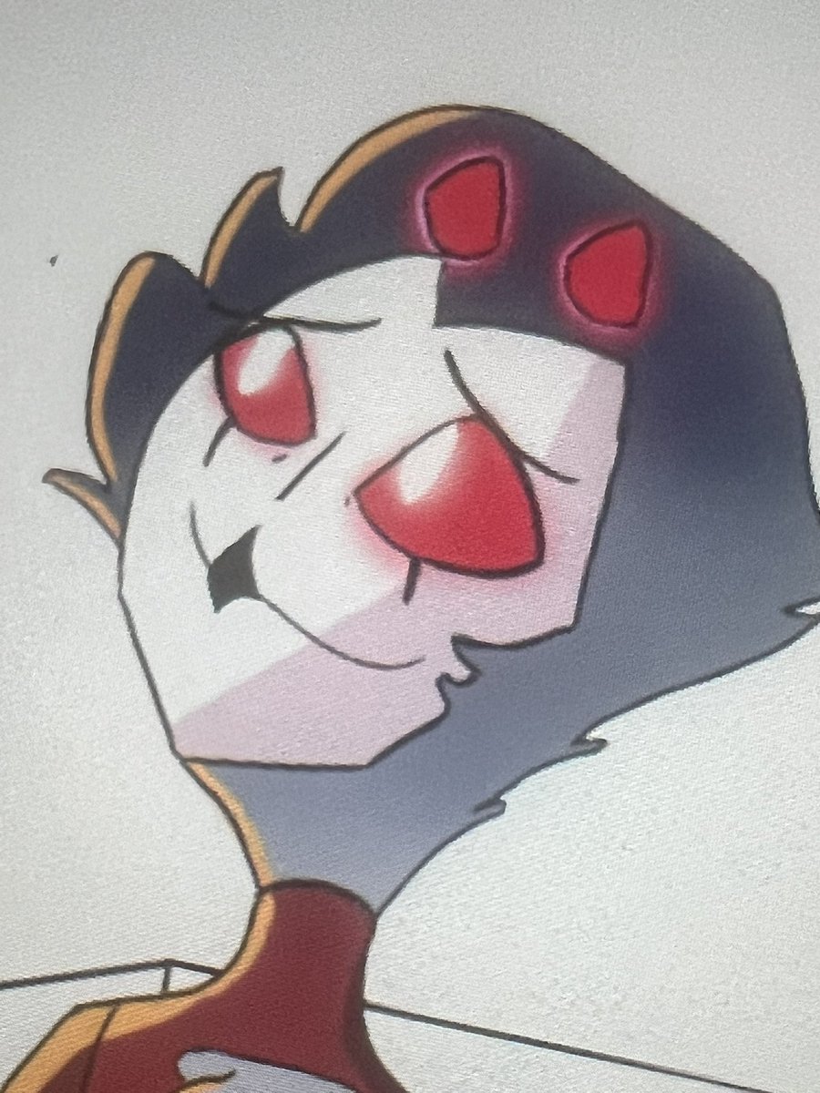 helluvx_bxss's tweet image. This while drawing a happy stolas &amp;lt;3
