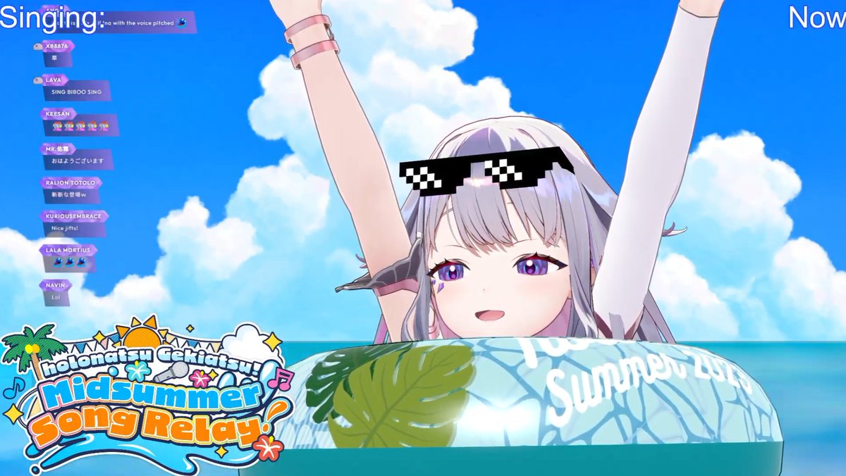 Voltlighter's tweet image. Glad she's using the tube, Kosexy Bijou's bikini would be too much for Youtube to handle
#ホロナツ歌枠リレー #holonatsuParadise