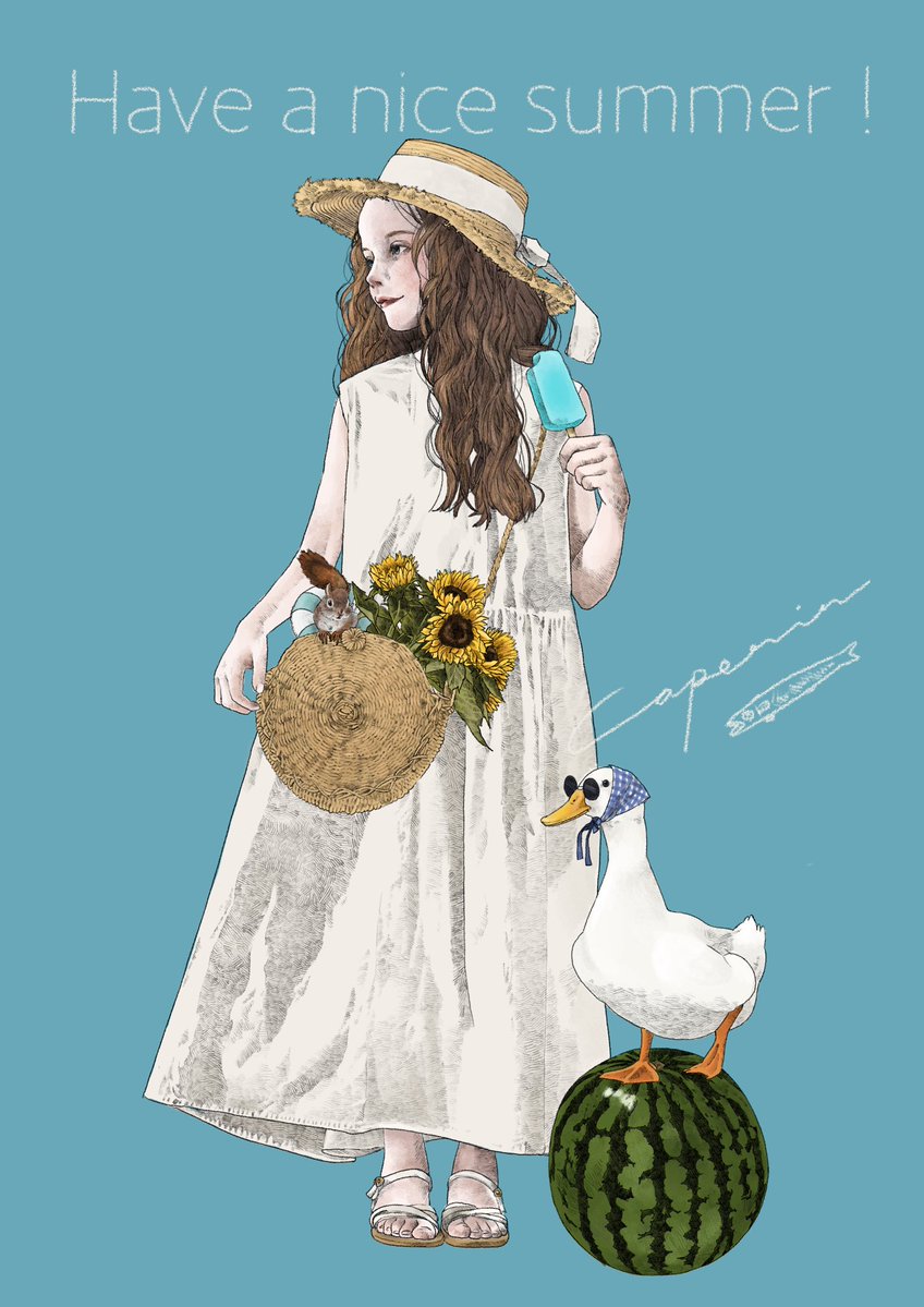 caperin_77's tweet image. #女の子のイラストだけで興味を持ってくれる方へ届け