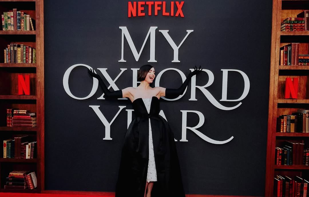 SofiaCarson's tweet image. My Oxford Year Premiere Night ♥️ be still my beating heart. . . !!! @netflix