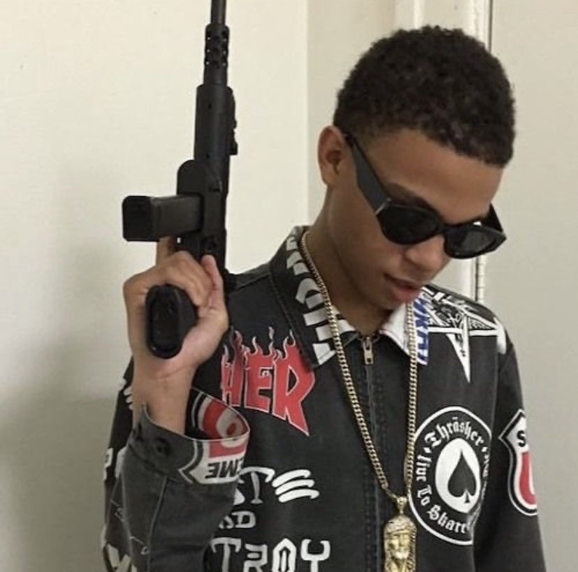 tungslime's tweet image. Supreme Thrasher Worker Denim Jacket SS15