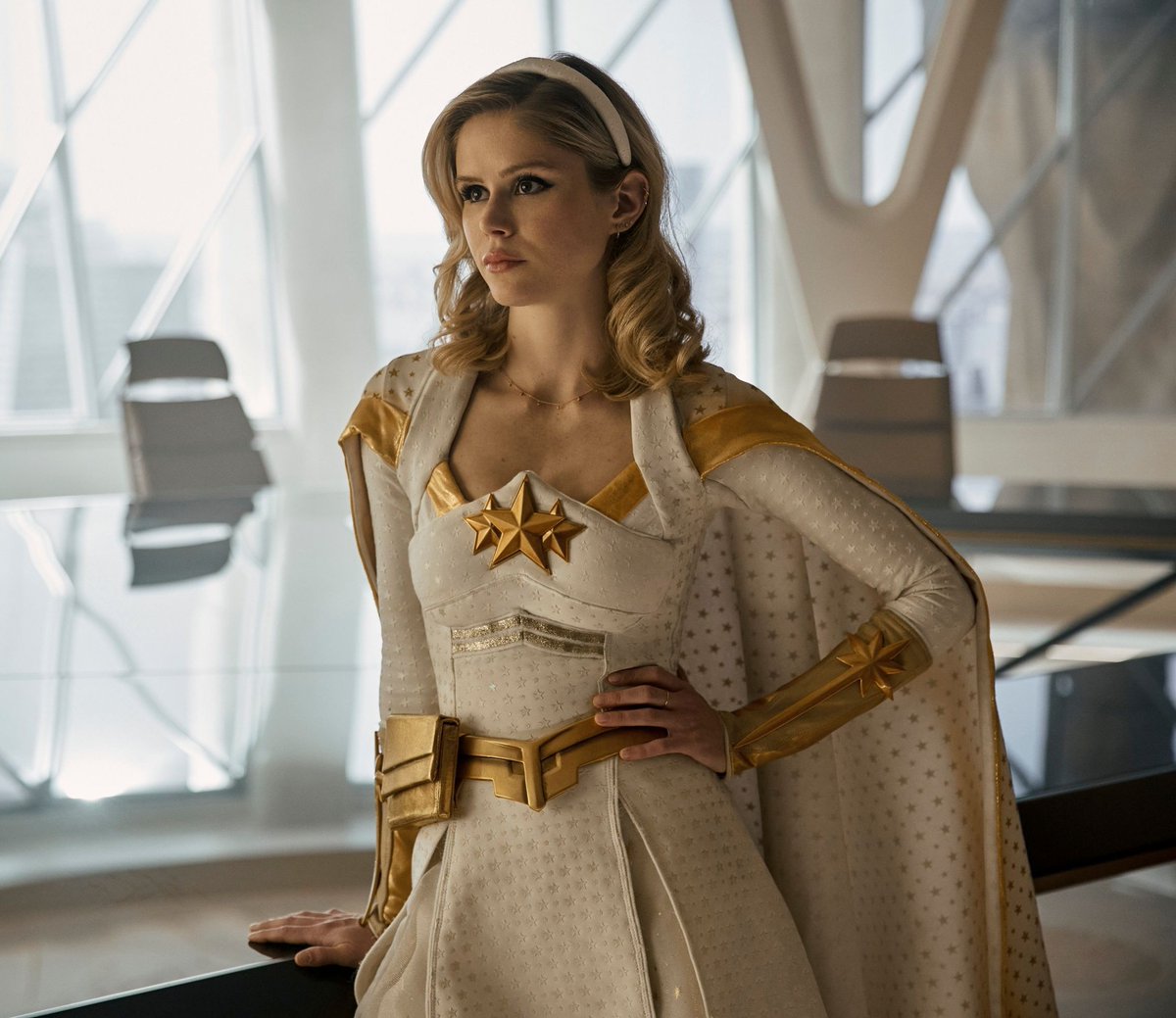 cinefied_'s tweet image. Ethan Slater joins 'GEN V' Season 2 as Thomas Godolkin, with Erin Moriarty set to reprise her role as Starlight.