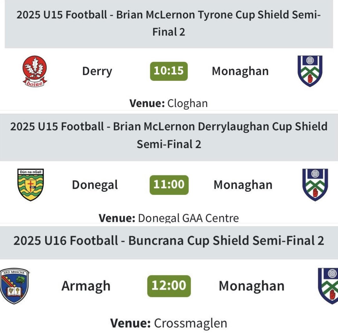 monaghangaa's tweet image. 📣𝐁𝐢𝐠 𝐝𝐚𝐲 𝐨𝐟 𝐒𝐡𝐢𝐞𝐥𝐝 𝐒𝐞𝐦𝐢𝐟𝐢𝐧𝐚𝐥 𝐚𝐜𝐭𝐢𝐨𝐧 𝐟𝐨𝐫 𝐨𝐮𝐫 𝐃𝐞𝐯𝐞𝐥𝐨𝐩𝐦𝐞𝐧𝐭 𝐒𝐪𝐮𝐚𝐝𝐬!
𝐁𝐞𝐬𝐭 𝐰𝐢𝐬𝐡𝐞𝐬 𝐭𝐨 𝐚𝐥𝐥 𝐒𝐪𝐮𝐚𝐝𝐬 & 𝐭𝐡𝐞𝐢𝐫 𝐌𝐚𝐧𝐚𝐠𝐞𝐦𝐞𝐧𝐭!
