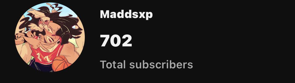 Maddsxp's tweet image. Thank you so much goobs 🤍