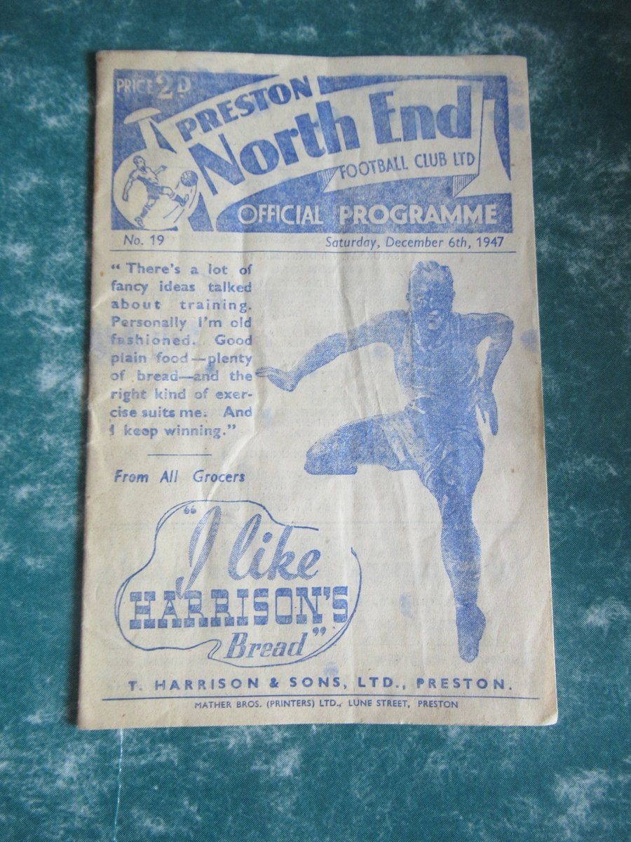 DCFCmemorabilia's tweet image. Preston North End v Derby County 6th Dec 1947 Division 1
£3.28 currently
1 bid
Ends Mon 28th Jul @ 5:39pm
ebay.co.uk/itm/1167005125…
#ad #dcfc