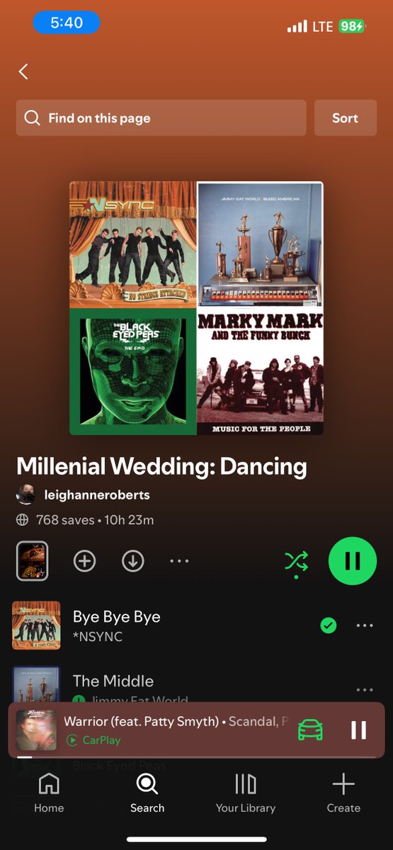 POV: When the bride asks the producer MOH for help with the reception playlist