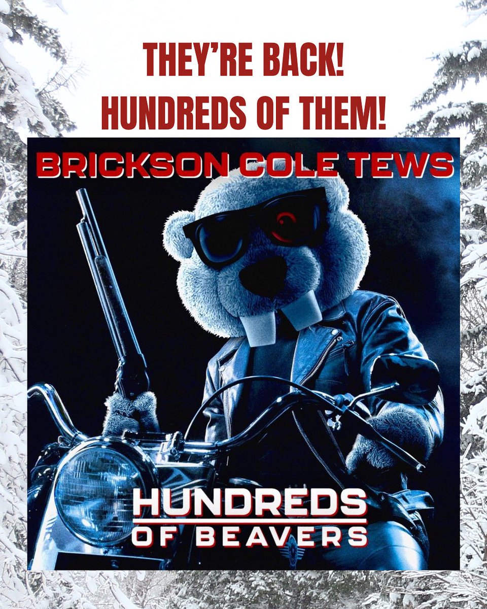 walkdenent's tweet image. HUNDREDS OF BEAVERS are back in Australian cinemas!
📅 Sept 06:
🎬 Hayden Orpheum – Sydney
🎬 Reading Harbourtown – Gold Coast
🎬 Reading Belmont – Perth
📅 Sept 07:
🎬 Regal Theatre – Adelaide
🎟️ Tickets on sale now: linktr.ee/hundredsofbeav…
@Lightbulb_Films @beaversfilm
