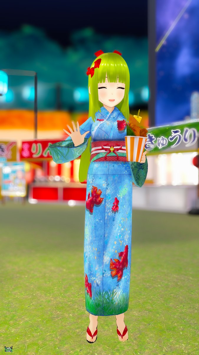 kunhiro0715w's tweet image. 素敵な浴衣を撮らせてもらいました📸
みんな個性あっていい浴衣だ...🥺似合いすぎ👏✨
#VRChat #kunpic #Vket #Vketphoto
