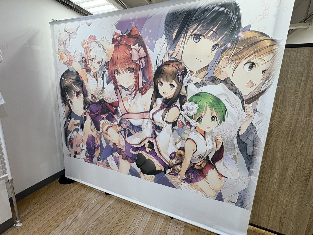 geestore_sendai's tweet image. /
📢本日より開催‼️
〈ジーストア/アクアプラス POP UP SHOP 2025〉
\
🔷30周年を迎えた『アクアプラス』のPOP UP SHOP🔷
🔸先行商品や限定品・複製原画(ご予約)などを販売!
🔸フォトスポットや会場限定特典もご用意✨
🔽詳しくはこちら🔽
geestore.com/event/gallery/…
#アクアプラス #AQUAPLUS