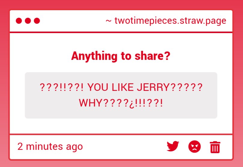 two_timepieces's tweet image. Well.. yes? We're friends. He's also mildly attractive to me. Is that so shocking...? - Timothy T.