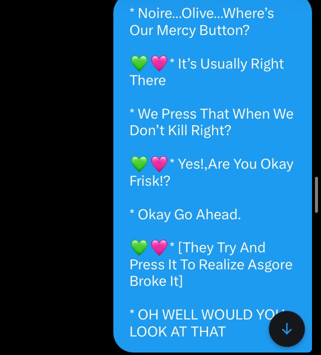 STARTINSTEPS's tweet image. The Joke Was When Frisk,Olive,Noire Got To Asgore
-Jae
