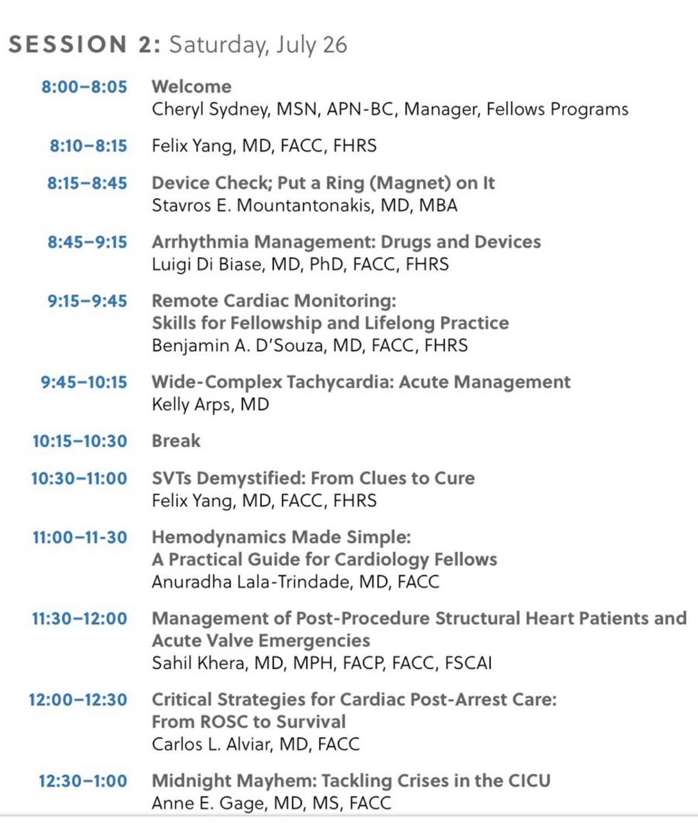 Part 2 of the Cardiology 101 course is tomorrow! Log on at 8AM eastern standard time. With a special focus on rhythm management and critical care topics