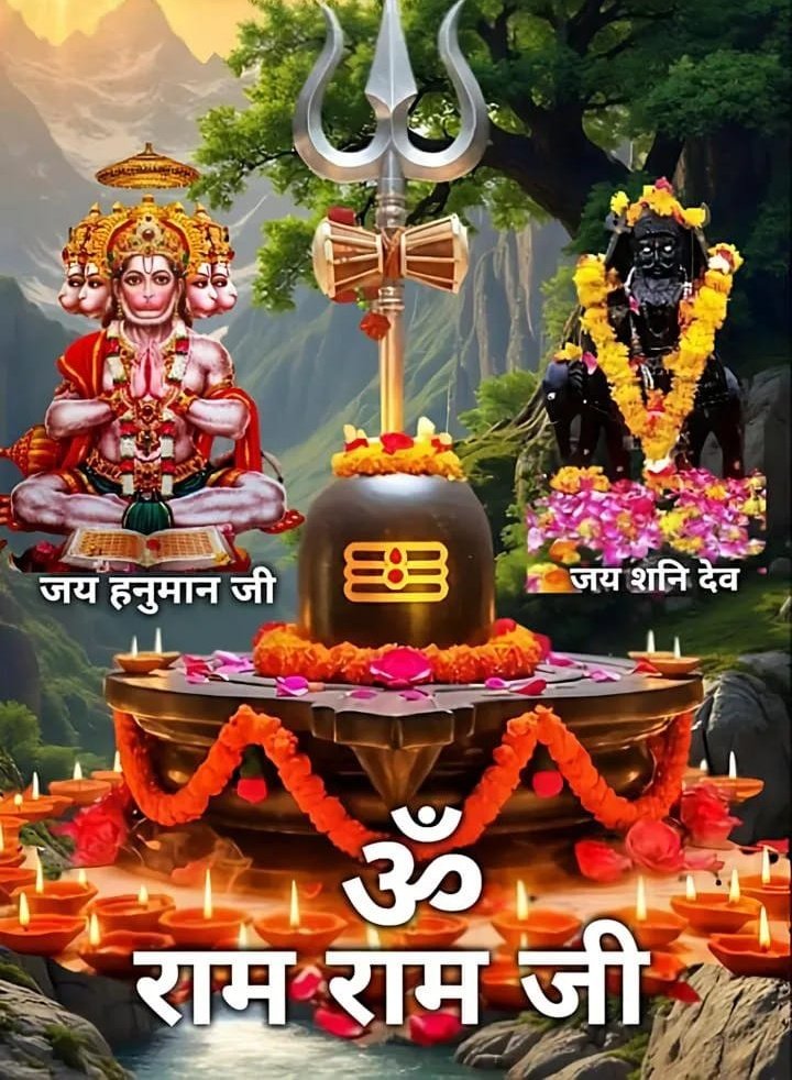 KeerBablesh's tweet image. शुभ प्रभात मित्रों. शुभ शनिवार. 🌄
राम राम जी. 🙏
जय वीर हनुमान. 🙏जय शनिदेव. 🙏