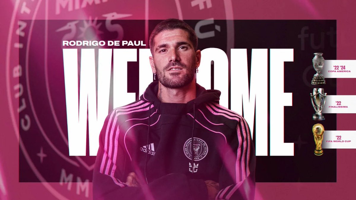 VSportsTM's tweet image. OFICIAL! RODRIGO DE PAUL 🇦🇷 ES NUEVO JUGADOR DE INTER MIAMI 🇺🇸.