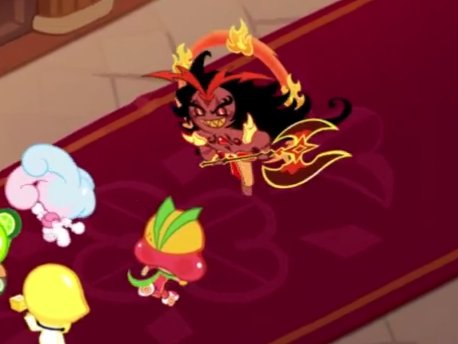 dailyBGCS's tweet image. putting Burning Spice on Golden Cheese's decoration...what did they mean by this