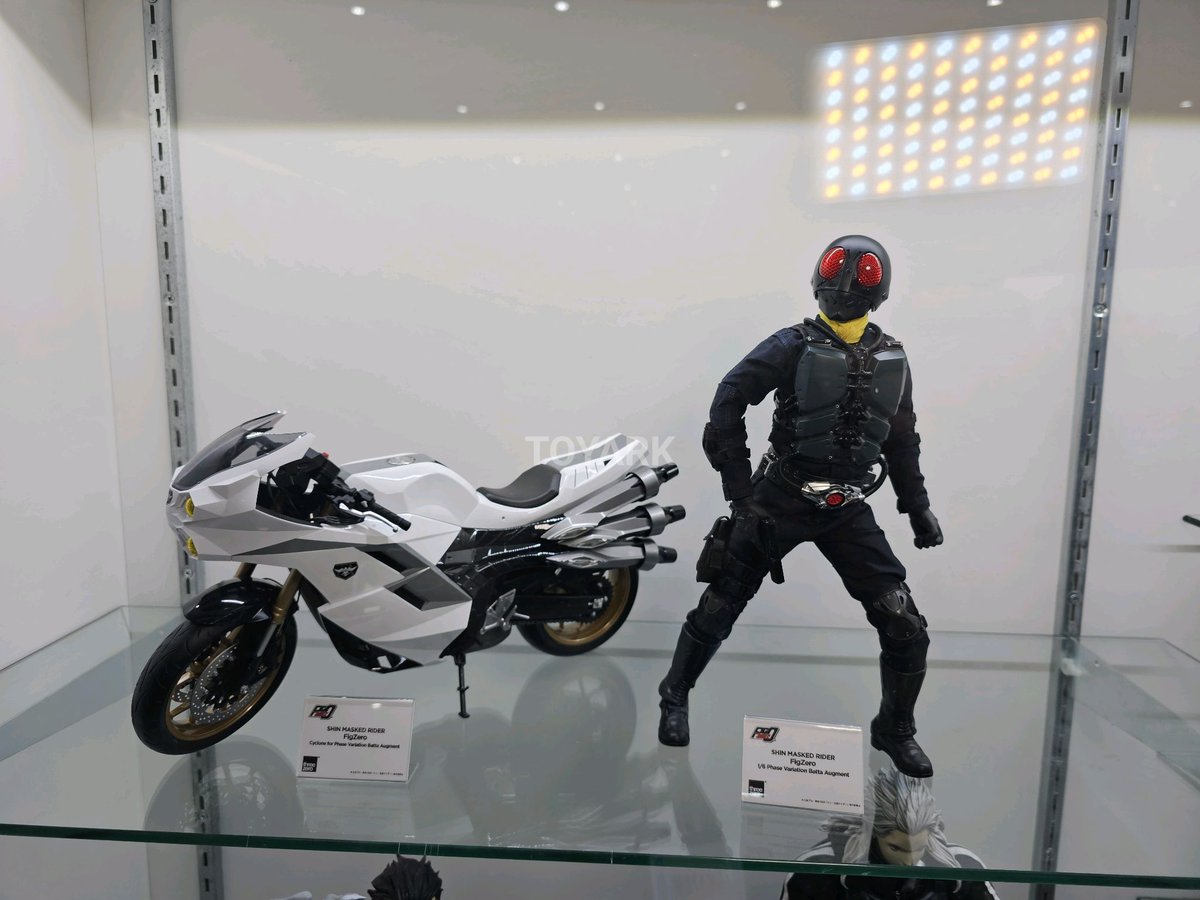 TokuNation's tweet image. SDCC 2025 – ThreeZero Shin Masked Rider and Cyclone Figure news.tokunation.com/2025/07/25/sdc… #tokunation