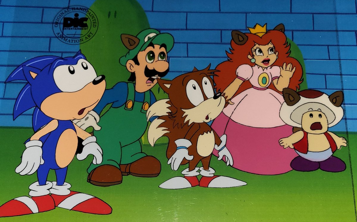 ソニック 「Why Animation Cels are fun to collect:」|mariomario64646464のイラスト