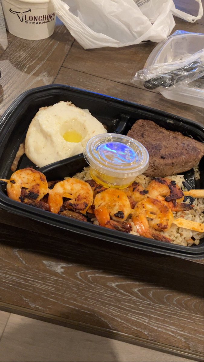 MrTdjames92's tweet image. Steak and shrimp for dinner