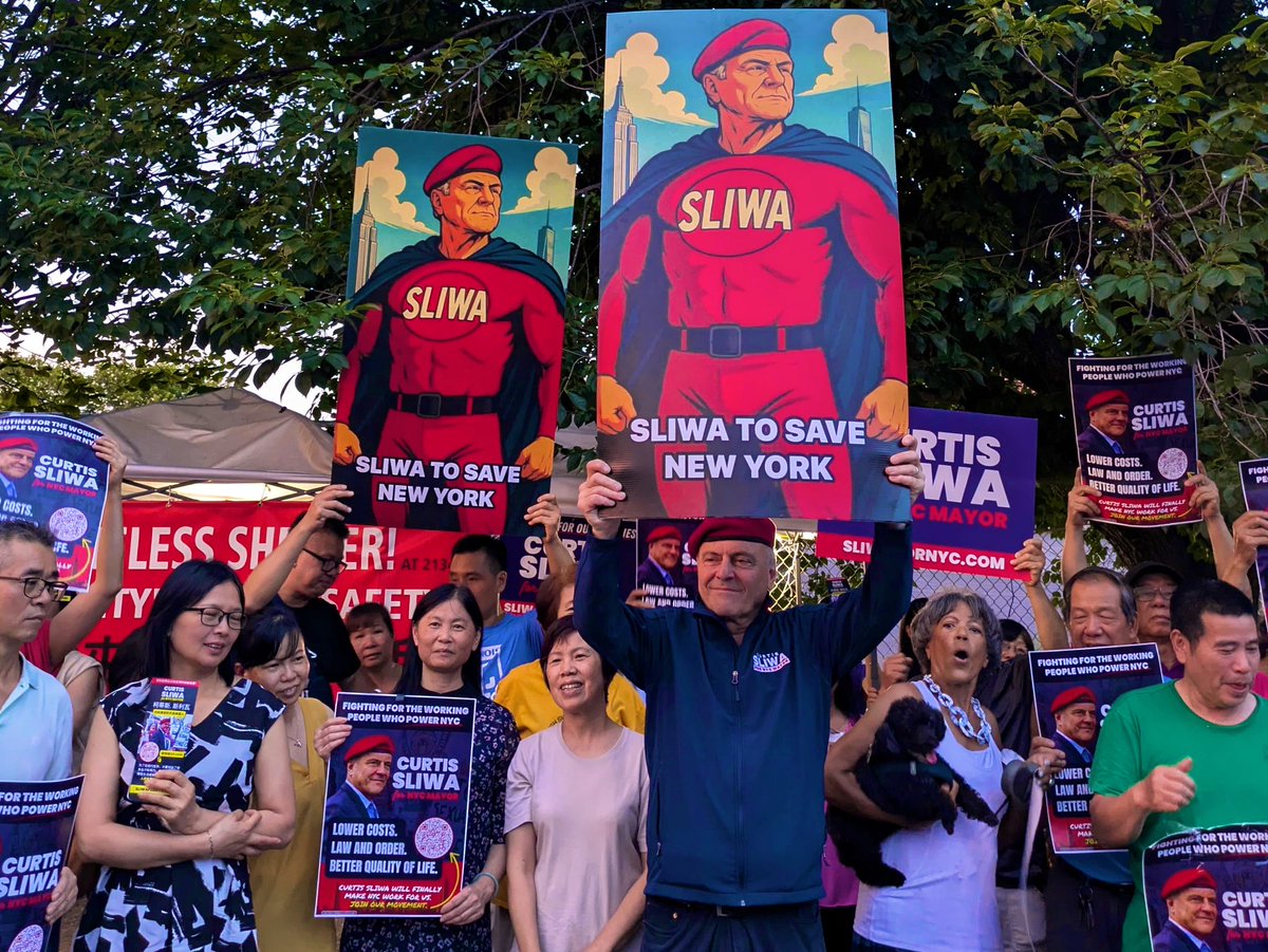 On Coyle Street in Brooklyn tonight! Thank you to everyone who came to my rally.

For over a year, this community has protested nonstop against Adams forcing a homeless shelter next to homes, schools, and small businesses.

He ignored you and handed a contract to a developer