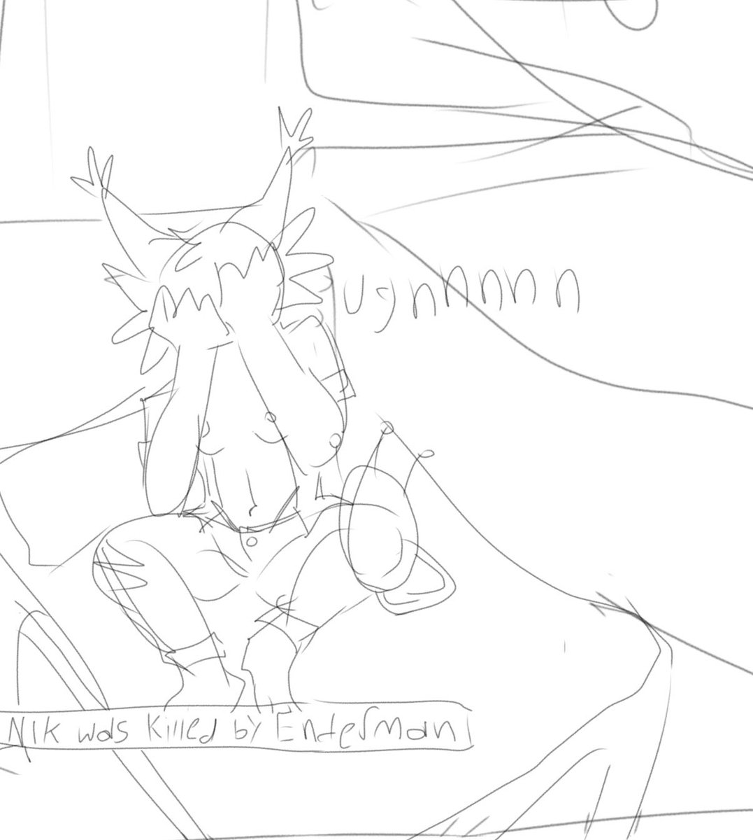 Dragon slayer caught off guard 

(based on real events 💔)