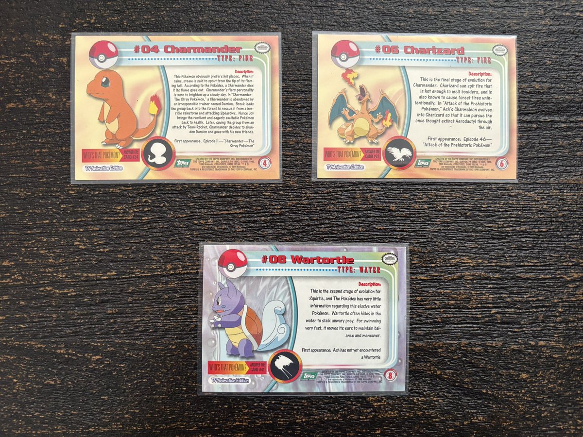 Johnacos1's tweet image. Mini consignment! ๐ช
Topps! ๐๐
Charmander - $6 ๐ฆ
Zardipants - $12 ๐ฒ
Wartortle - $3 ๐ข