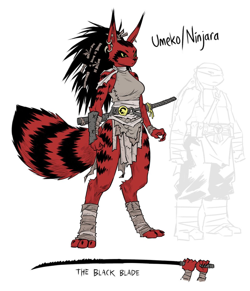 via Sophie Campbell New Ninjara/Umeko art *2025