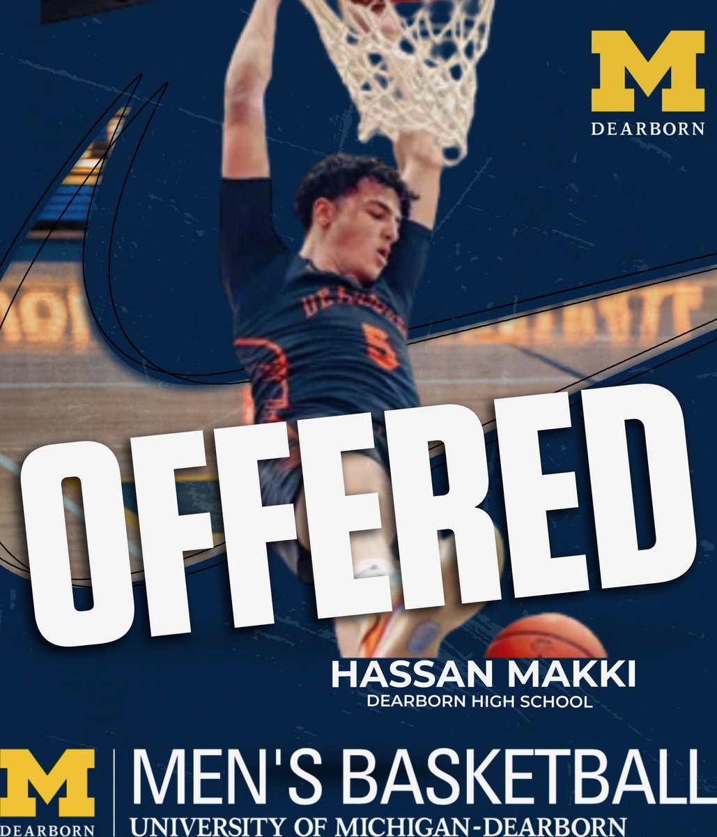 Blessed to receive an offer from <a href="/UMDearbornbball/">University of Michigan - Dearborn Men's Basketball</a>