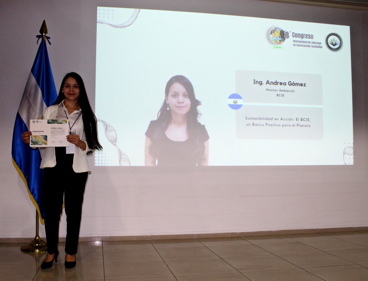 BCIE_Org's tweet image. 📢 En el 8º Congreso Internacional de Liderazgo en Construcción Sostenible, organizado por @ELSALVADORGBC, compartimos nuestro compromiso con la sostenibilidad, que nos permite implementar acciones responsables con el medioambiente en el manejo de nuestras instalaciones 🏦…