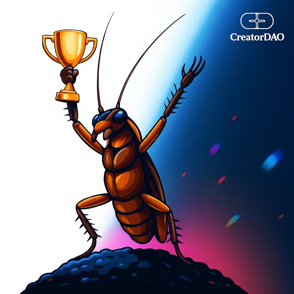 CreatorDAO ๐ (@joincreatordao) on Twitter photo ๐ The Resistance Has a Champion ๐
After an epic week of memes, missions, and manifestos... one stood above the rest.
๐ <a href="/viktorliu01/">viktor.ip "๐Project J"</a> is the winner of the CreatorDAO Resistance Challenge!
They showed up with conviction, creativity, and cast after cast of truth about what ๐ The Resistance Has a Champion ๐
After an epic week of memes, missions, and manifestos... one stood above the rest.
๐ <a href="/viktorliu01/">viktor.ip "๐Project J"</a> is the winner of the CreatorDAO Resistance Challenge!
They showed up with conviction, creativity, and cast after cast of truth about what