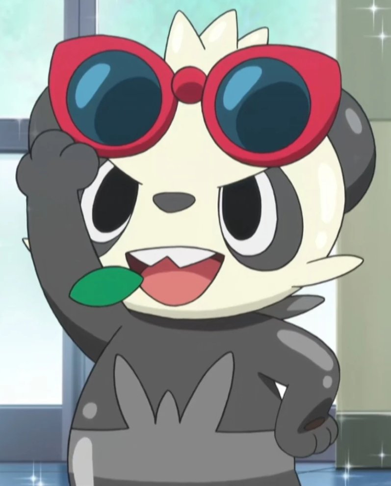 Rabbit_Pyro's tweet image. It&apos;s Serena&apos;s Pancham smiling :3