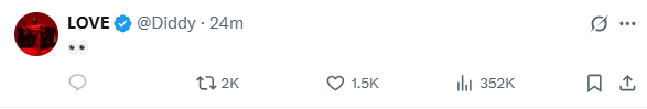 WHO GAVE DIDDY ACCESS TO HIS TWITTER ACCOUNT WHIST IN JAIL?!