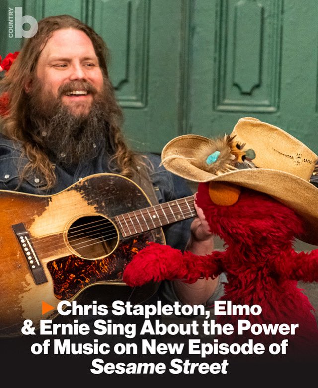 Go Country 105 (@gocountry105) on Twitter photo .<a href="/ChrisStapleton/">Chris Stapleton</a> has found his way to <a href="/sesamestreet/">Sesame Street</a> to perform a song called “You’ve Got A Friend In Music.” I saw it, it was so cute. Never underestimate the power of the music. Have a great weekend, #Christine105 .<a href="/ChrisStapleton/">Chris Stapleton</a> has found his way to <a href="/sesamestreet/">Sesame Street</a> to perform a song called “You’ve Got A Friend In Music.” I saw it, it was so cute. Never underestimate the power of the music. Have a great weekend, #Christine105