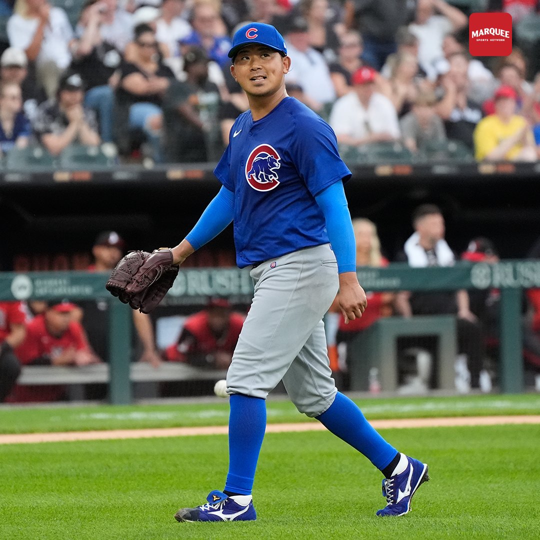 Shota Imanaga against the White Sox tonight:

3.0 IP | 12 H | 7 ER | 2 K