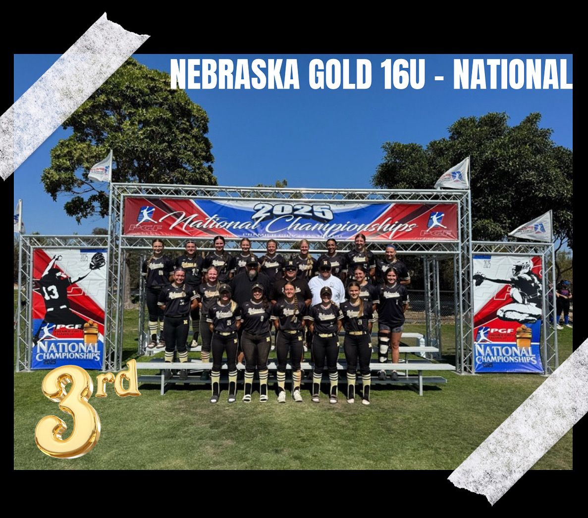 MillardUnitedSports (@millardunited) on Twitter photo ANOTHER BIG CONGRATS ALERT!!!!!!
Nebraska Gold 16U- National is bringing home 3rd in the Premier Girls Fastpitch!! 
Proud of this TEAMšŖš¼šš„
#rollgold #millardunited #competitivesoftball #millardunited #nebraskagold #PGFnetwork ANOTHER BIG CONGRATS ALERT!!!!!!
Nebraska Gold 16U- National is bringing home 3rd in the Premier Girls Fastpitch!! 
Proud of this TEAMšŖš¼šš„
#rollgold #millardunited #competitivesoftball #millardunited #nebraskagold #PGFnetwork