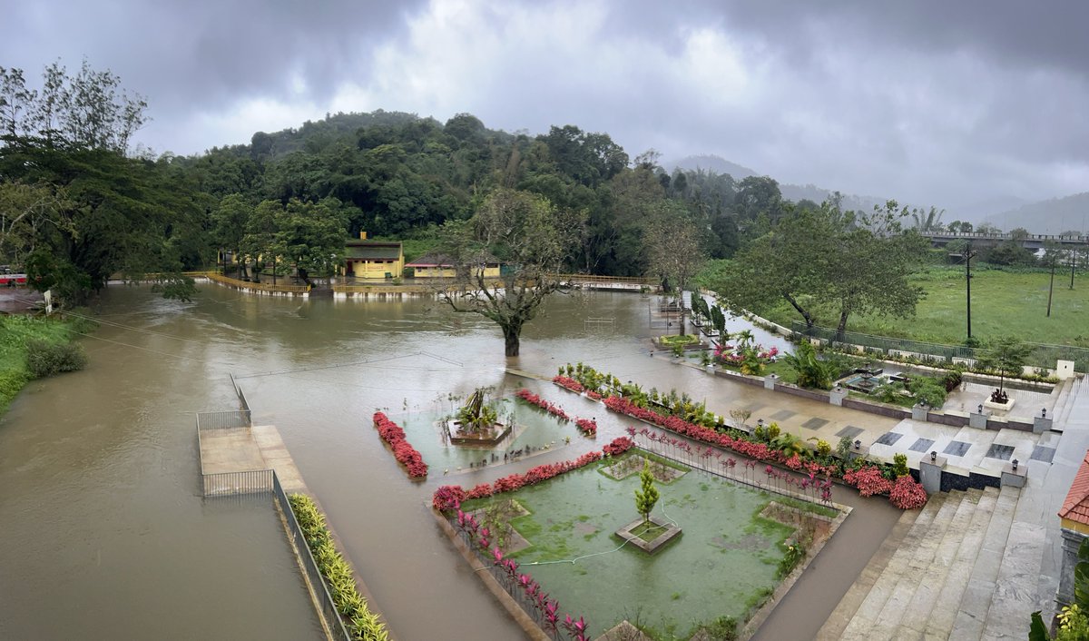ತ್ರಿವೇಣಿ ಸಂಗಮ , ಭಾಗಮಂಡಲ 
#Kaveri #KarnatakaRains