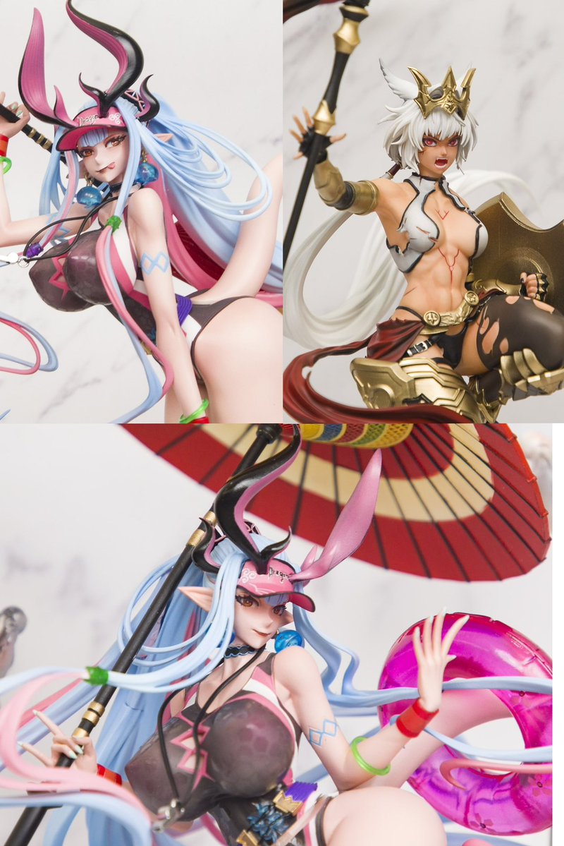gongsunxiaoyu's tweet image. 【ワンフェス2025夏】
翼神竜:5-31-04
新作
スペース・エレシュキガル。
30,000円
再版
伊吹童子 水着 第一段階 40,000円
伊吹童子 30,000円
カイニス 30,000円
よろしくお願いします!
#WF2025S #WF2025夏 #ワンフェス2025夏 #FGO