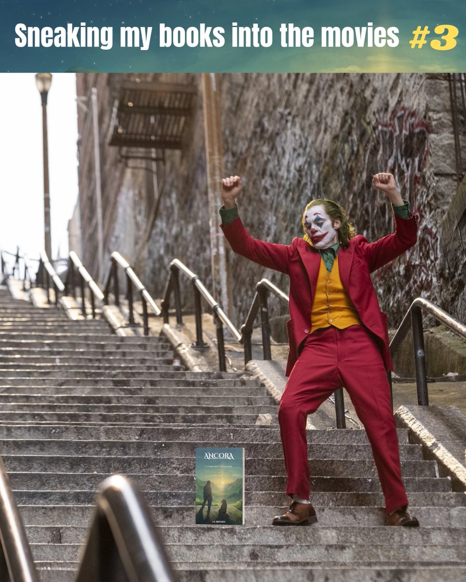 JABryden's tweet image. And so the series continues. Sneaking my books into the movies. #indieauthor #indiebook #indieauthorlife #supportindieauthors